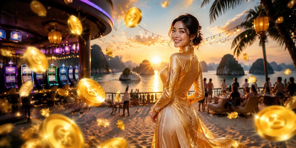 Khung cảnh Hạ Long Bay kết hợp với trải nghiệm cá cược thể thao hiện đại